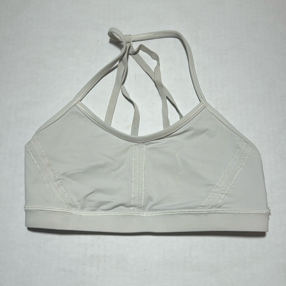 Lululemon sports bra stone color sz 2